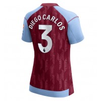 Aston Villa Diego Carlos #3 Heimtrikot Frauen 2023-24 Kurzarm